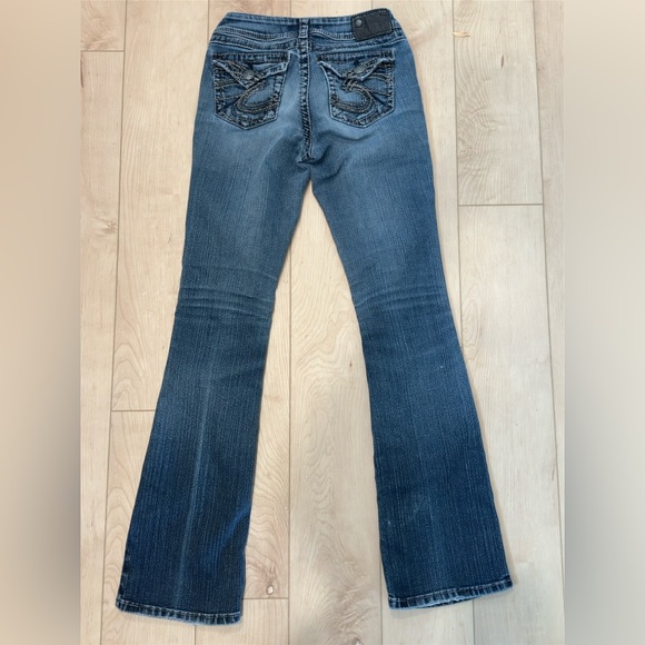 Silver Bootcut Jeans - Picture 1 of 4